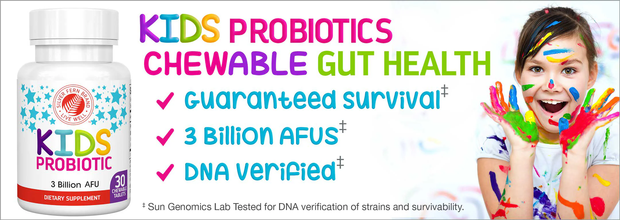 Kids Probiotic Supplement - 30 Chewable Tablets - Image 6