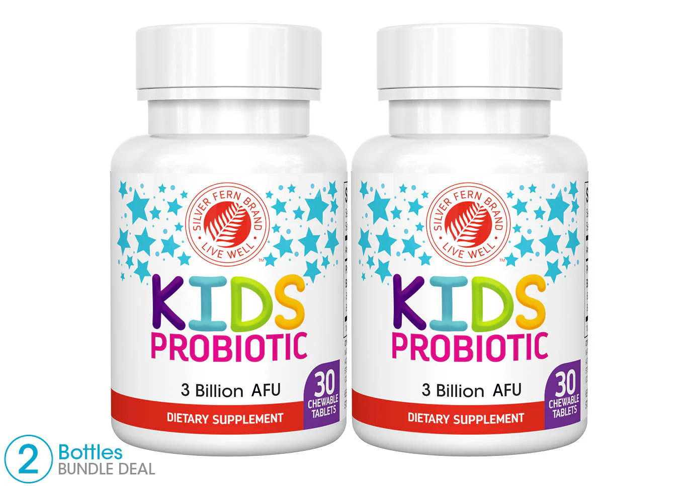 Kids Probiotic Supplement - 30 Chewable Tablets - Image 9