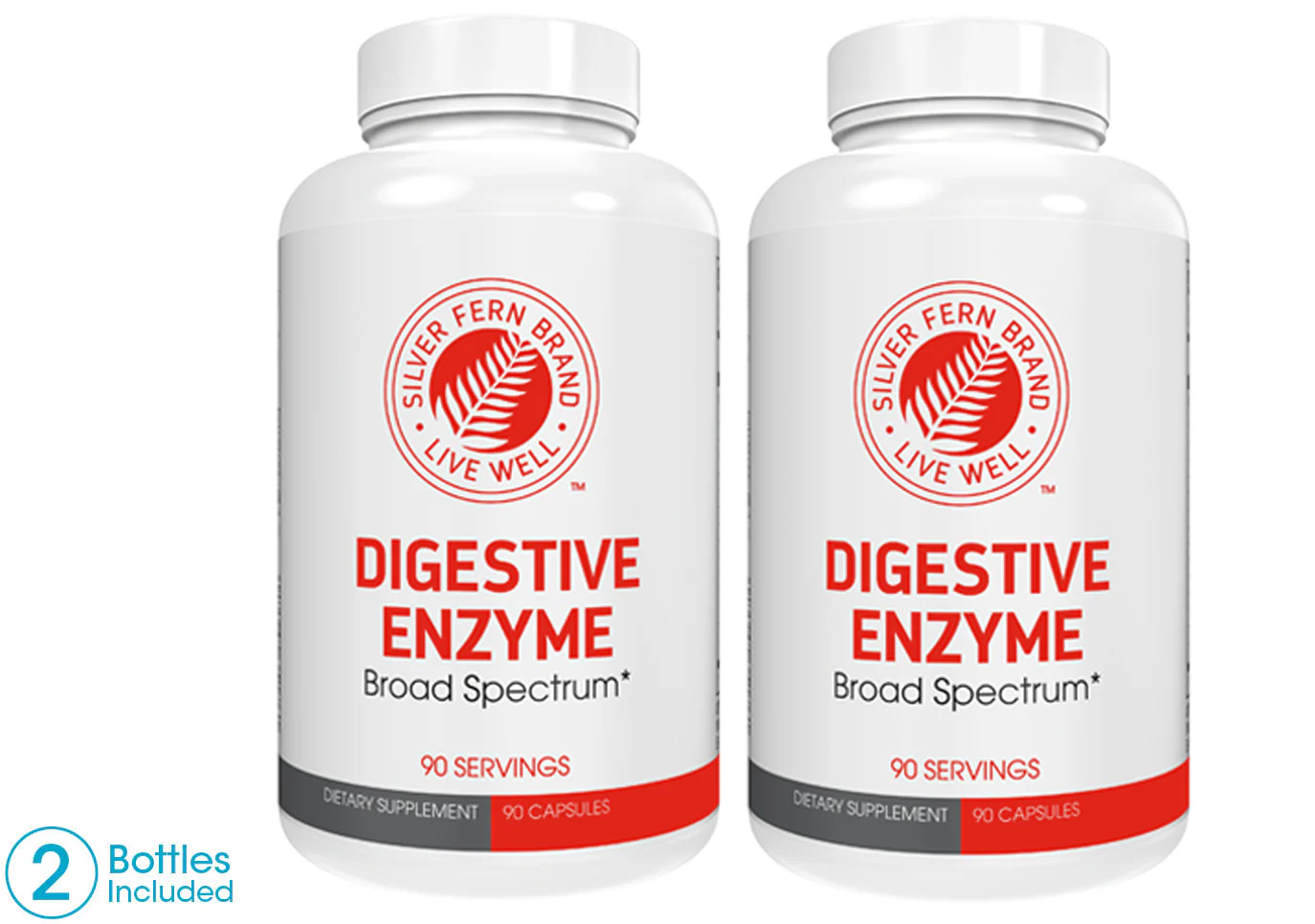 Digestive Enzyme with 100% intestinal pH Coverage - 90 Servings - Image 7