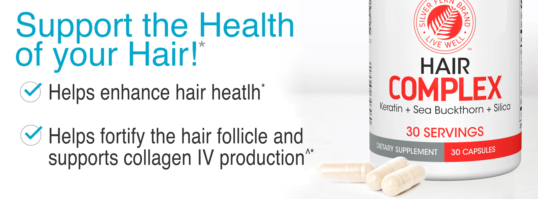 Hair Complex - Keratin, Sea Buckthorn, and Silica - Image 4