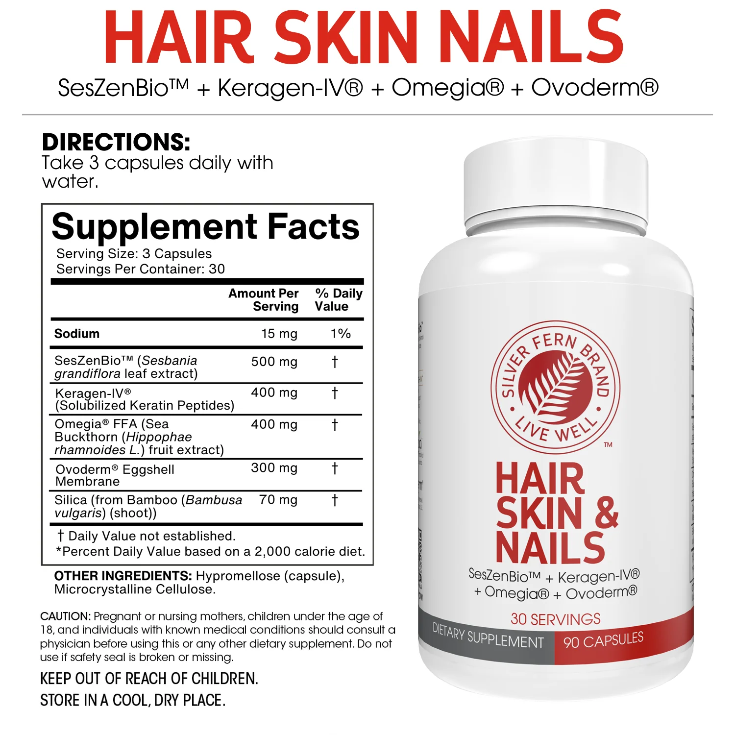 Hair Skin & Nails - Brand New Product! - Image 3