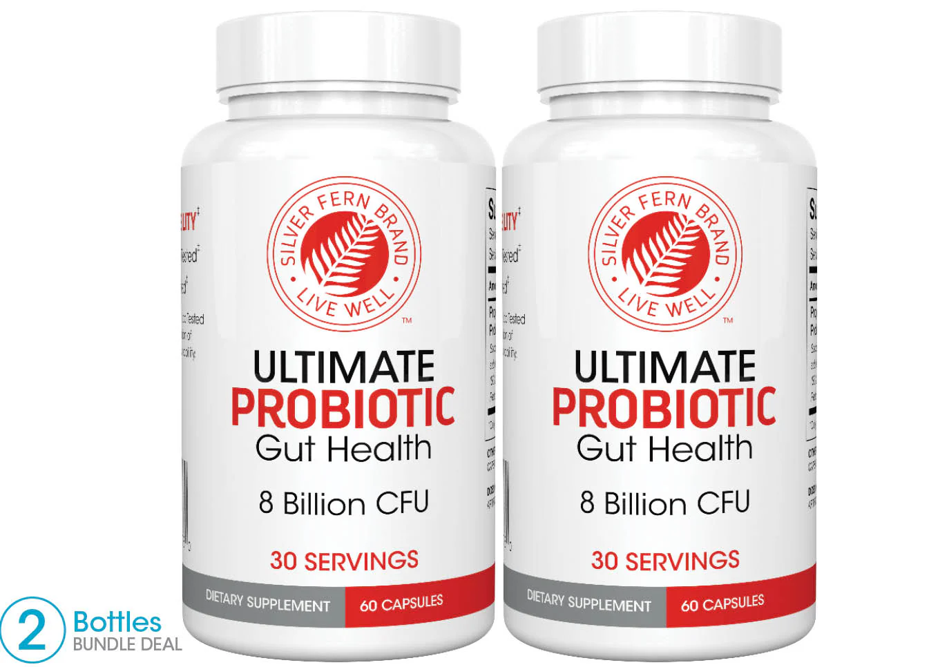 Ultimate Probiotic Supplement - 60 Capsules per Bottle - Image 12