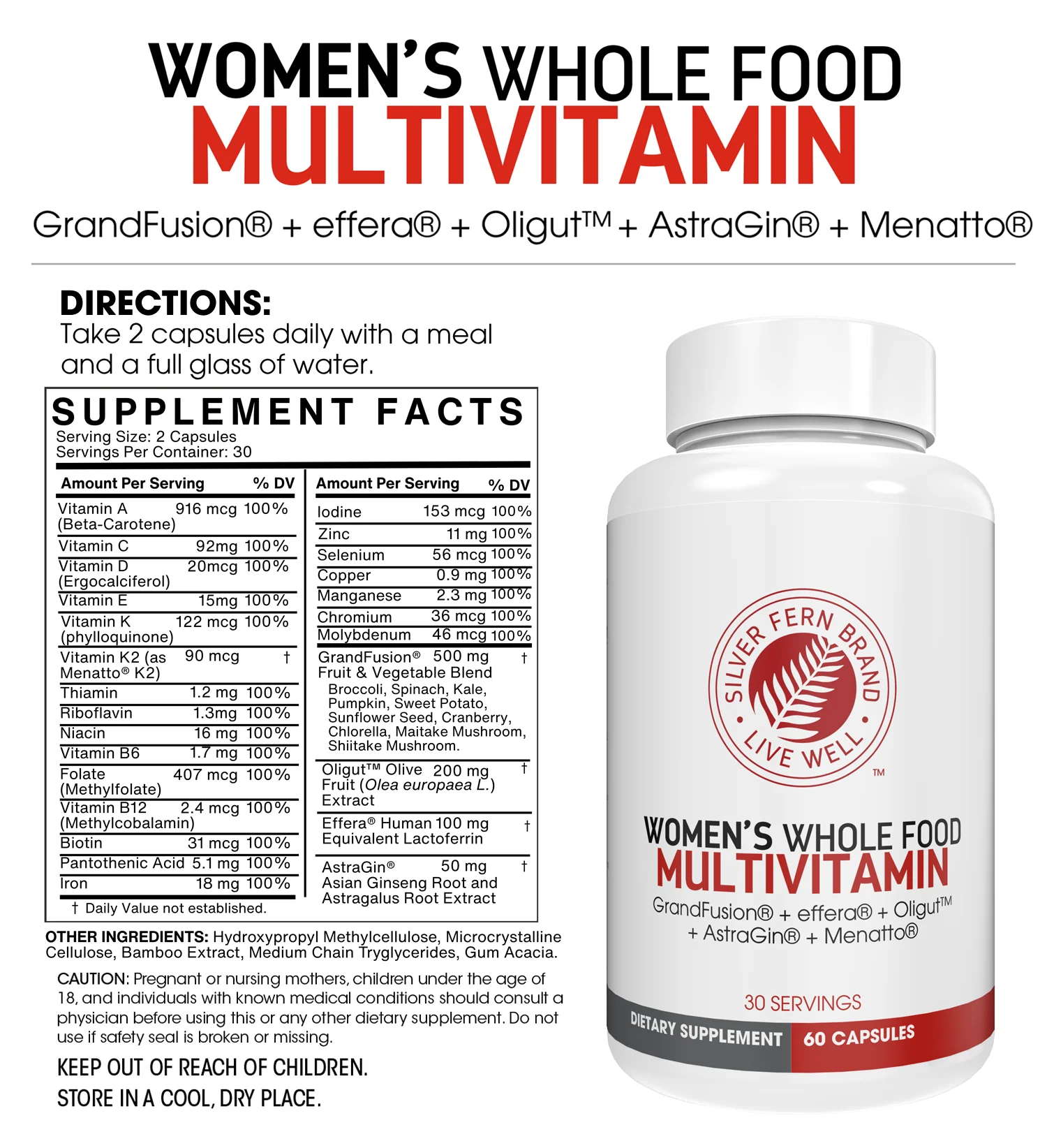 Women's Whole Food Multivitamin - Image 3